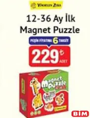 YÜKSELEN ZEKA 12-36 AY İLK MAGNET PUZZLE